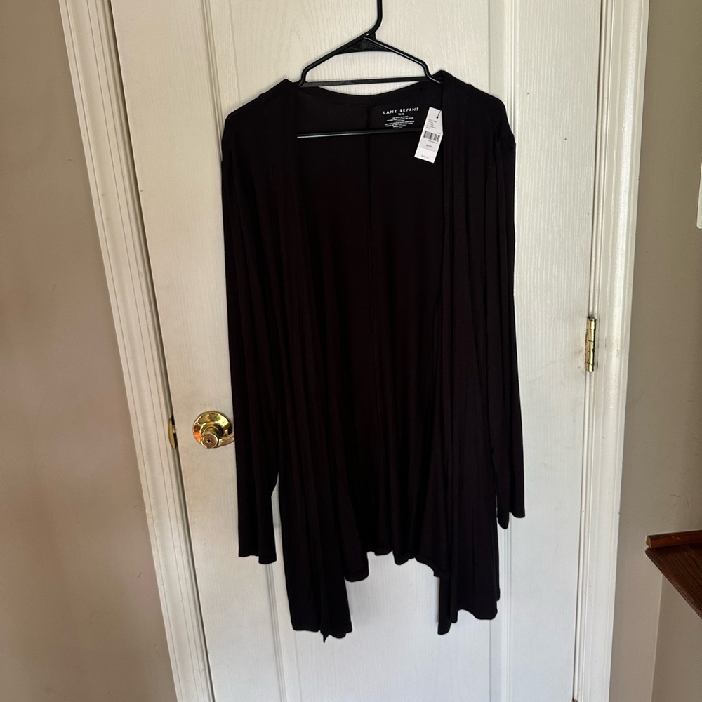 Lane Bryant Black Light Weight Cardigan BNWT